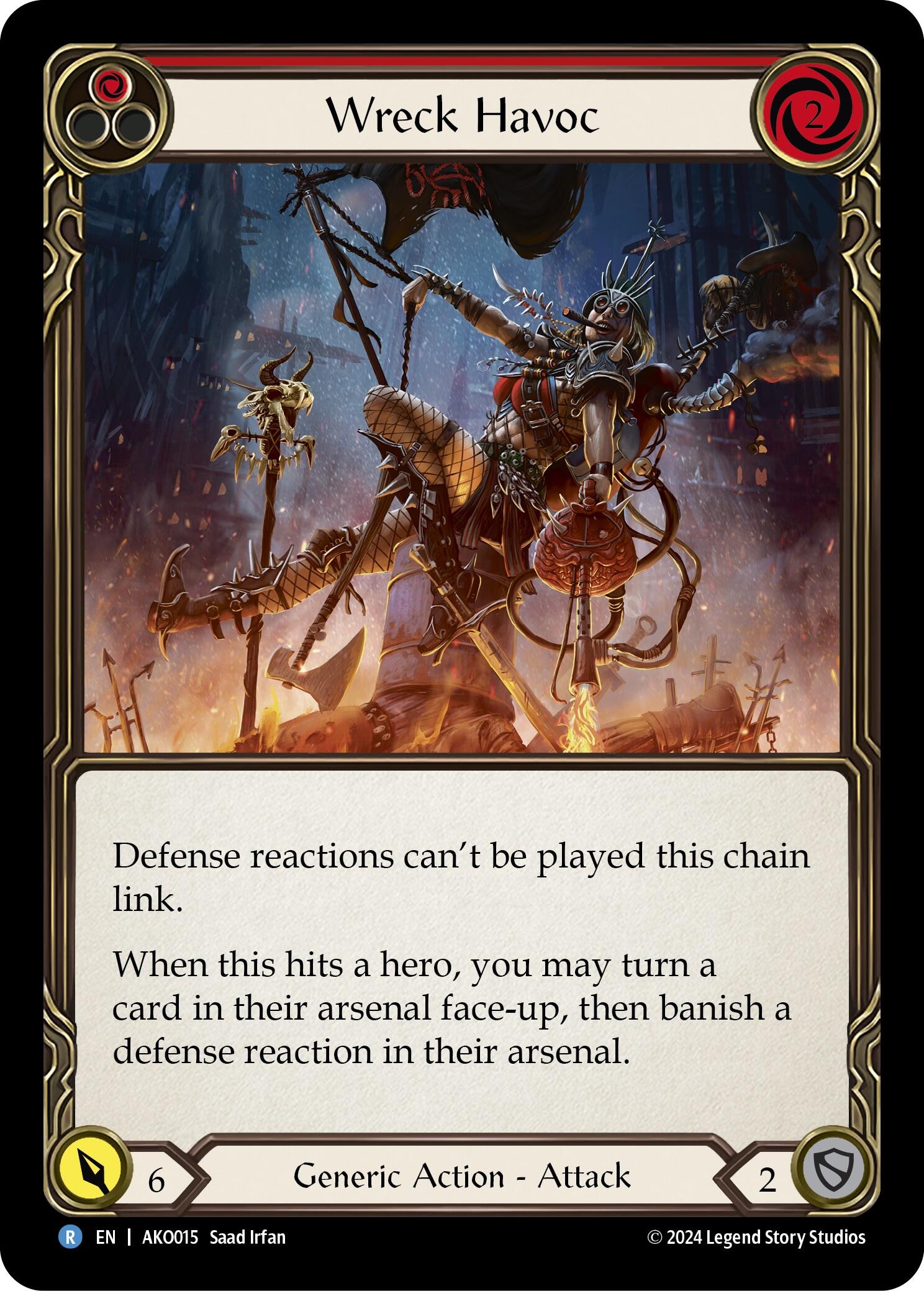 Wreck Havoc (Red) [AKO015] (Armory Deck: Kayo) | Good Games Cannington