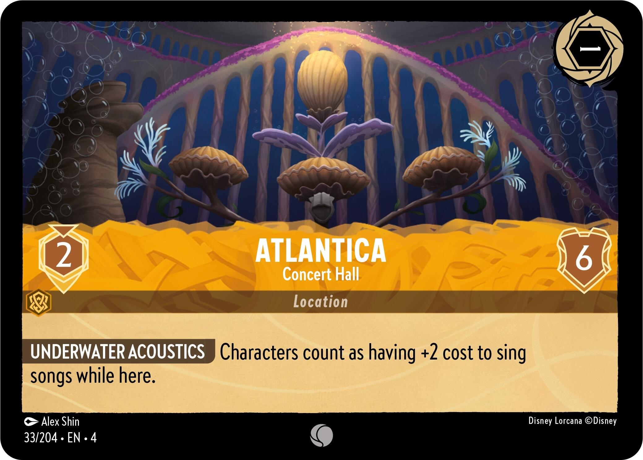 Atlantica - Concert Hall (33/204) [Ursula's Return] | Good Games Cannington