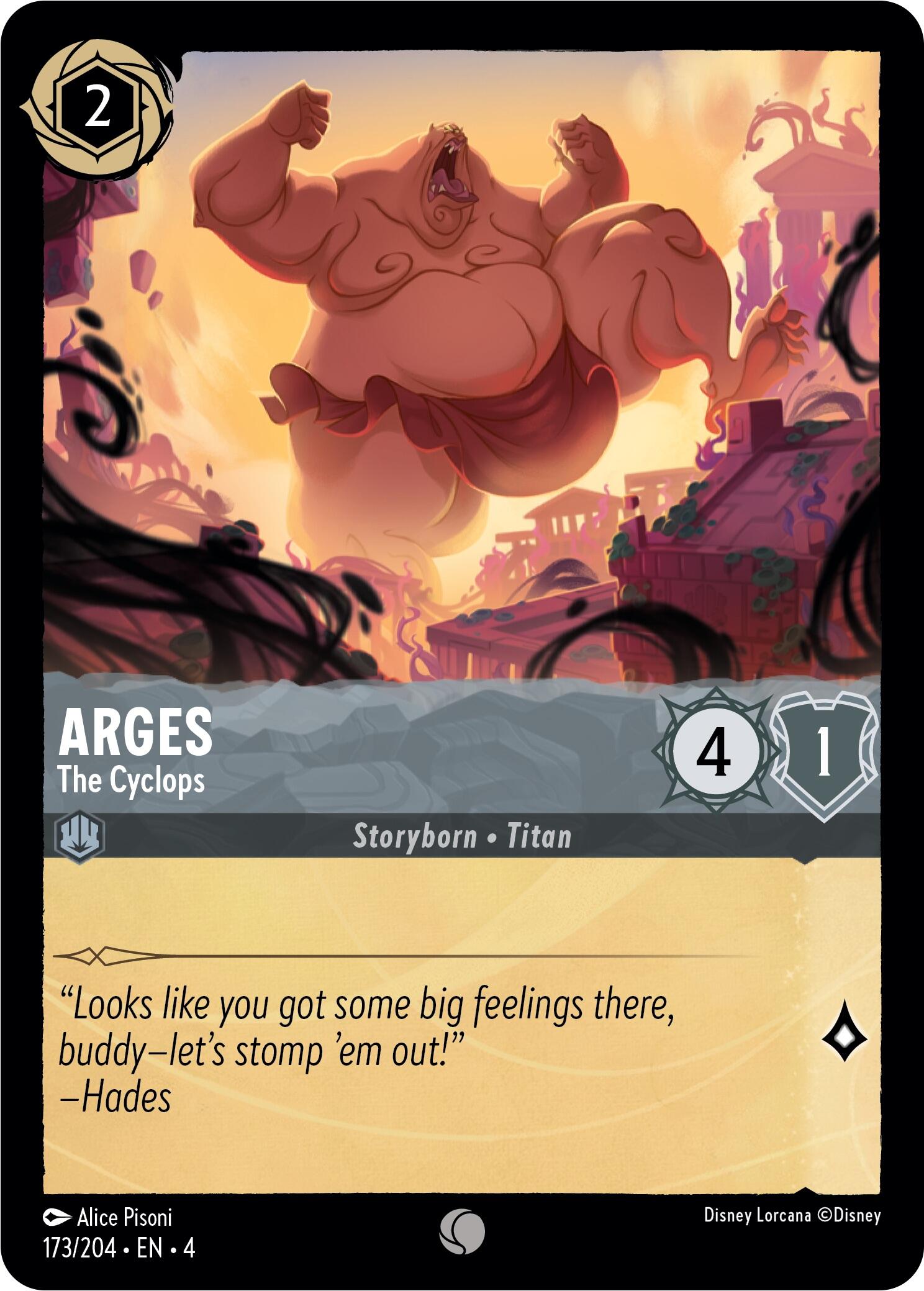 Arges - The Cyclops (173/204) [Ursula's Return] | Good Games Cannington