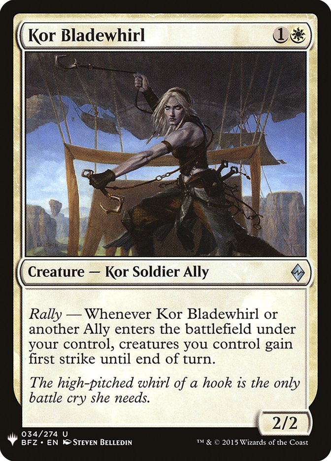 Kor Bladewhirl [Mystery Booster] | Good Games Cannington
