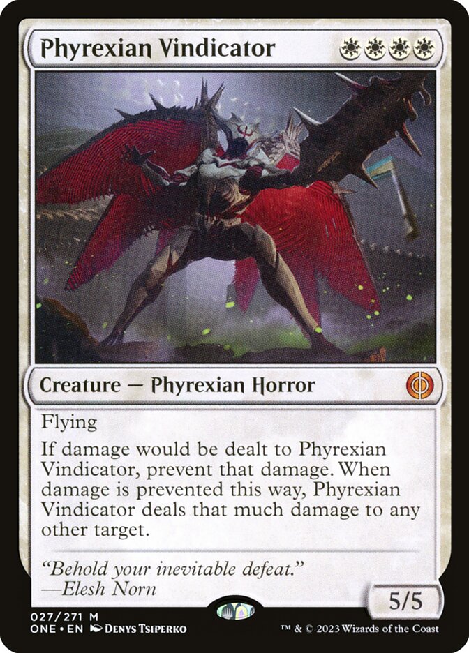 Phyrexian Vindicator 27 (Phyrexia: All Will Be One)  | Good Games Cannington
