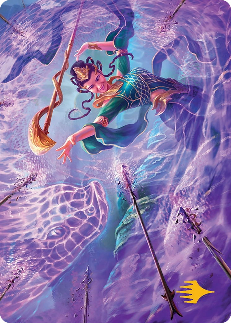 Snakeskin Veil Art Card (19/54) [Tarkir: Dragonstorm Art Series] | Good Games Cannington
