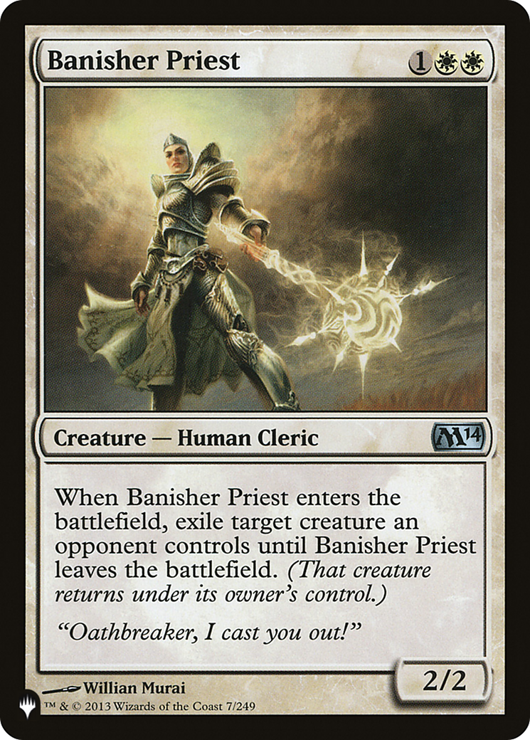 Banisher Priest [The List] | Good Games Cannington