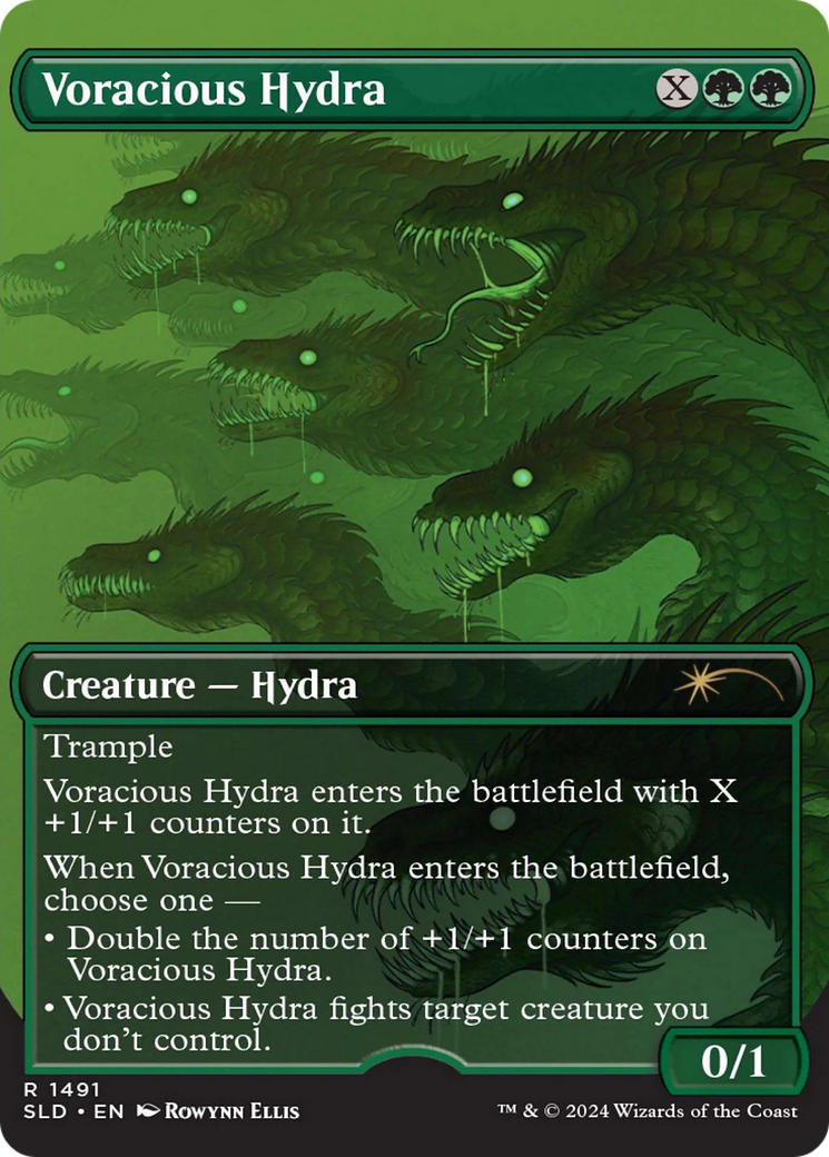 Voracious Hydra (Rainbow Foil) [Secret Lair Drop Series] | Good Games Cannington