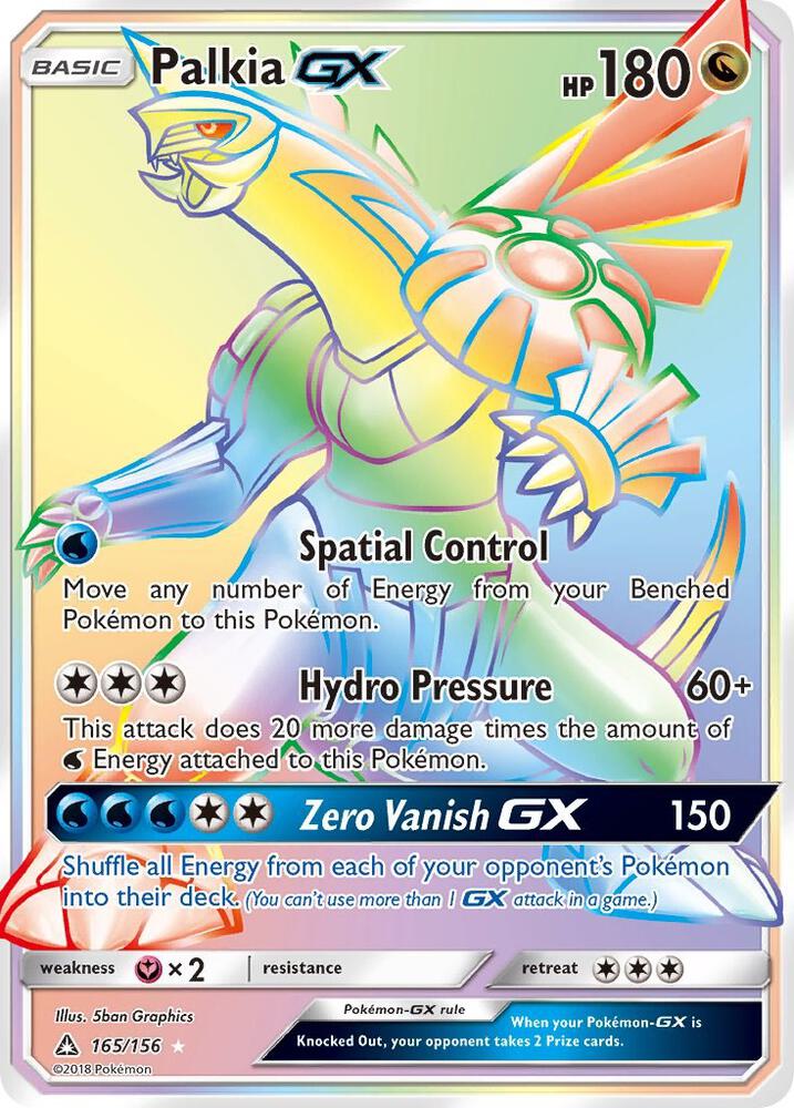 Palkia GX 165/156 (SM - Ultra Prism)  - Holofoil | Good Games Cannington