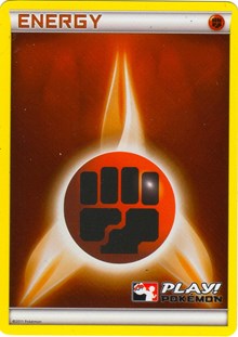 Fighting Energy (2011 Play Pokemon Promo) [League & Championship Cards] | Good Games Cannington