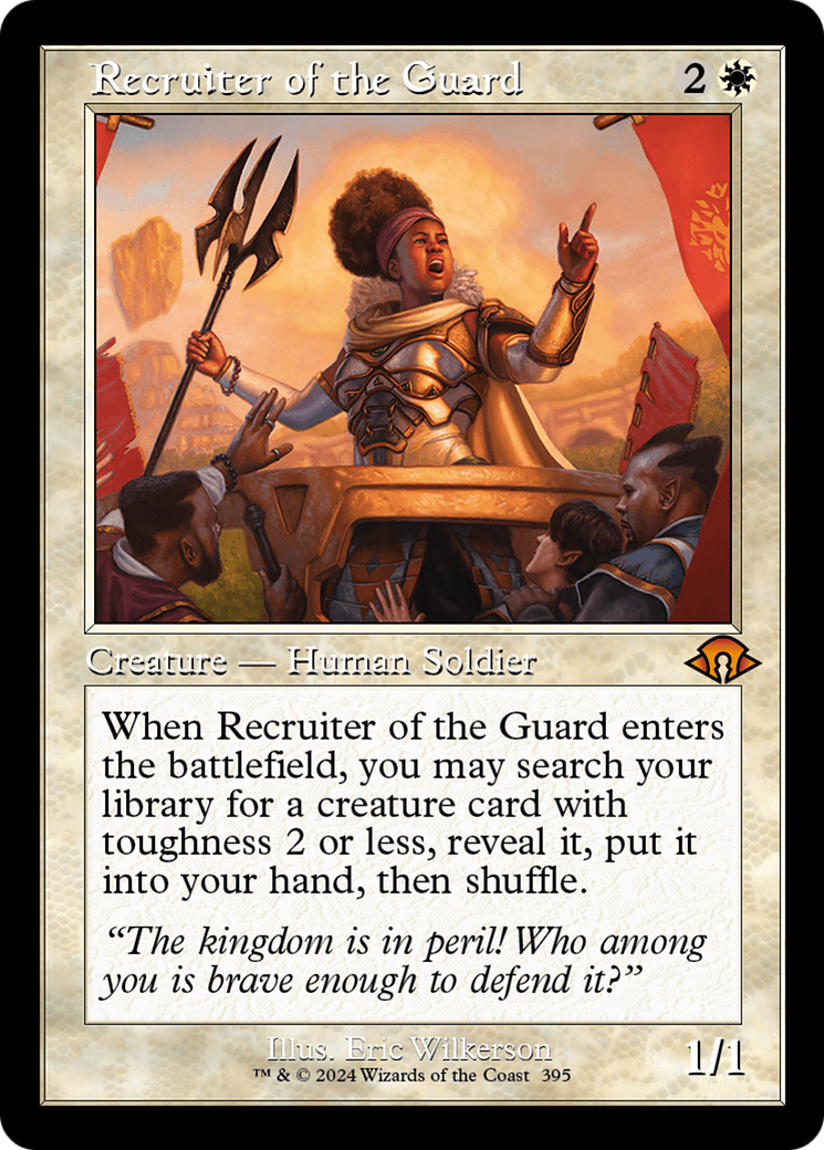 Recruiter of the Guard (Retro) [Modern Horizons 3] | Good Games Cannington