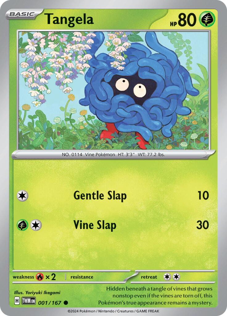 Tangela (001/167) [Scarlet & Violet: Twilight Masquerade] | Good Games Cannington