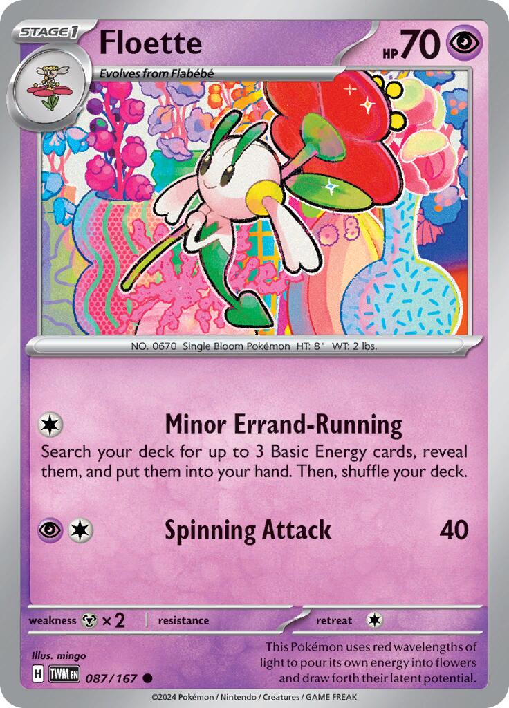 Floette (087/167) [Scarlet & Violet: Twilight Masquerade] | Good Games Cannington