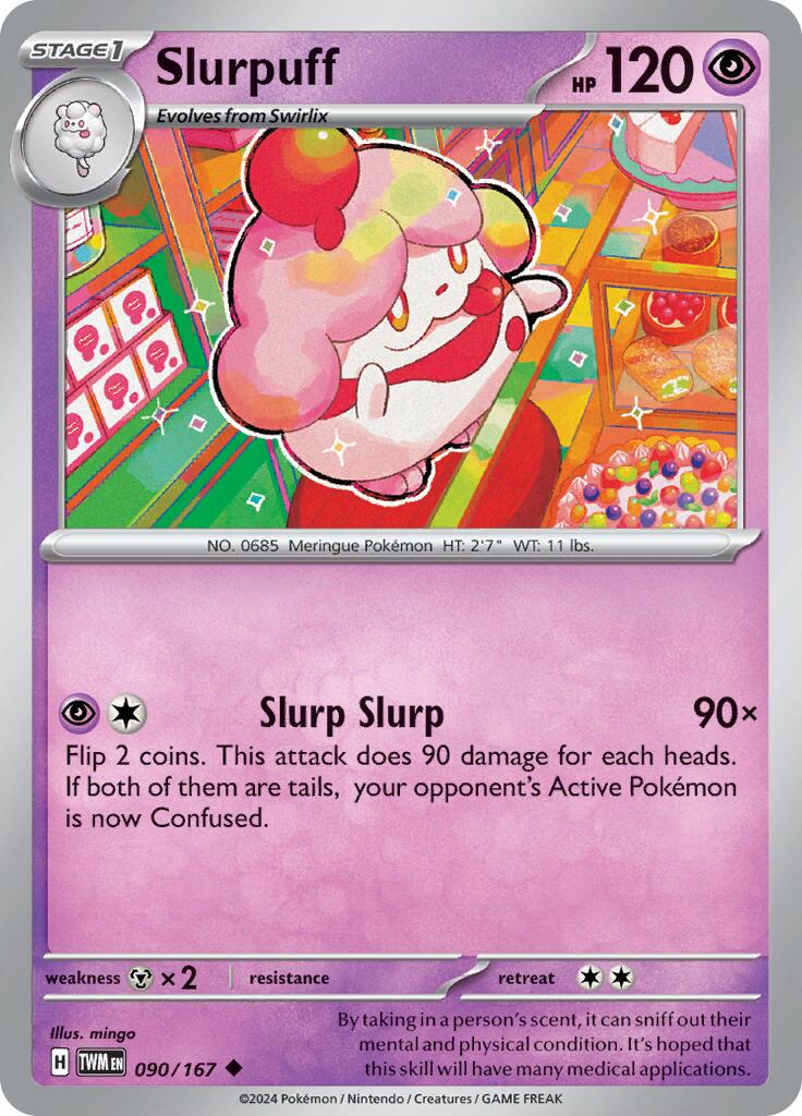 Slurpuff (090/167) [Scarlet & Violet: Twilight Masquerade] | Good Games Cannington