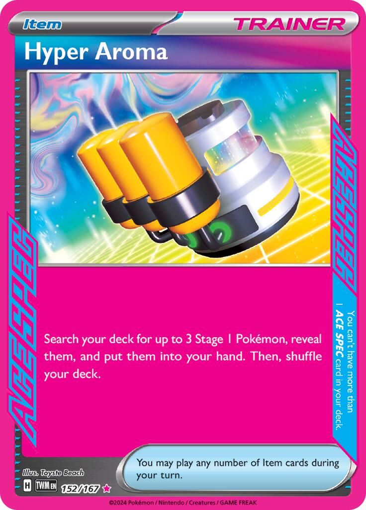 Hyper Aroma (152/167) [Scarlet & Violet: Twilight Masquerade] | Good Games Cannington