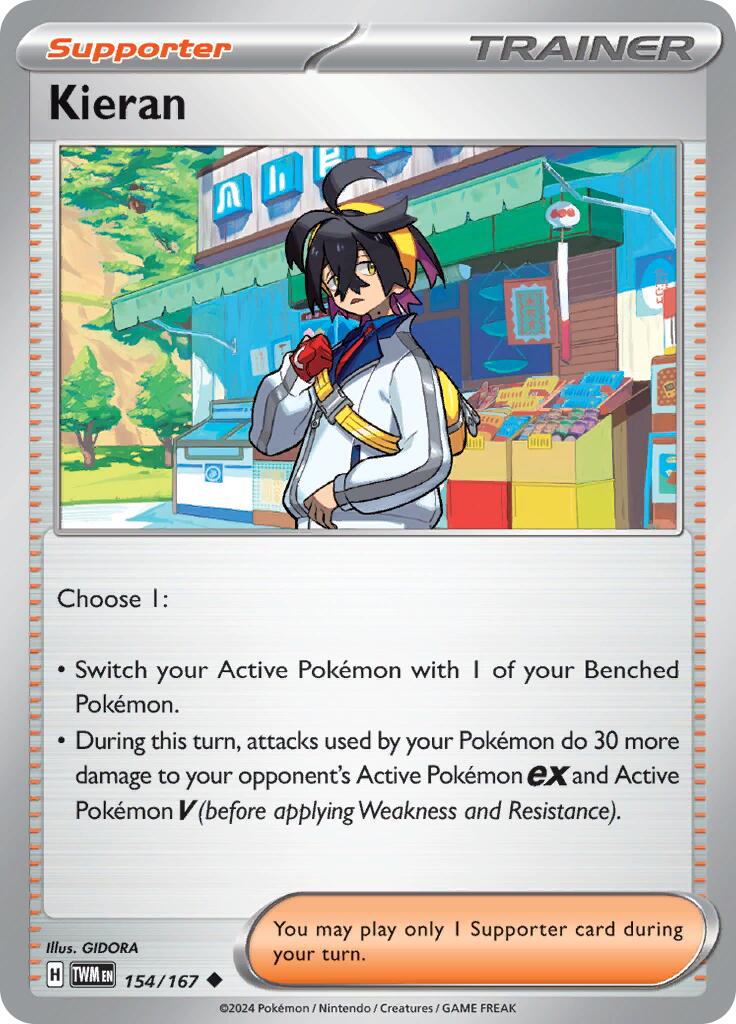 Kieran (154/167) [Scarlet & Violet: Twilight Masquerade] | Good Games Cannington