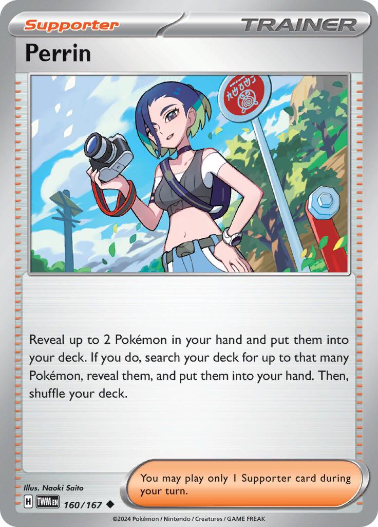 Perrin (160/167) [Scarlet & Violet: Twilight Masquerade] | Good Games Cannington
