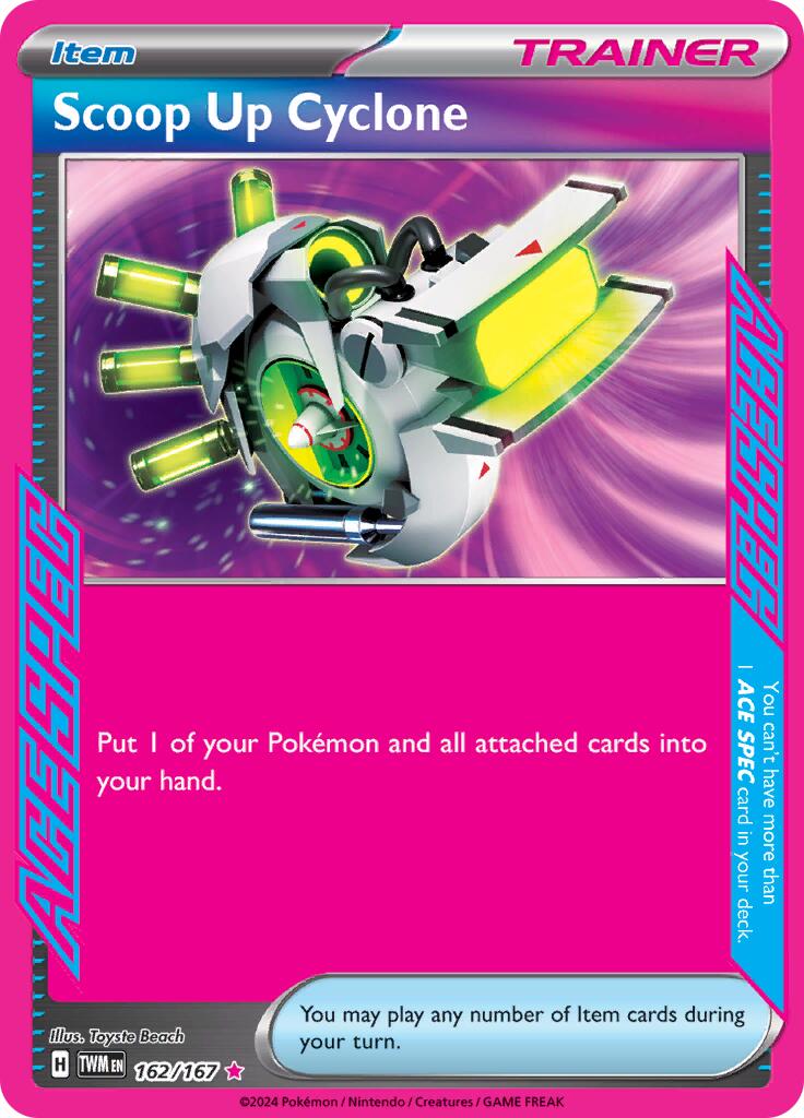 Scoop Up Cyclone (162/167) [Scarlet & Violet: Twilight Masquerade] | Good Games Cannington
