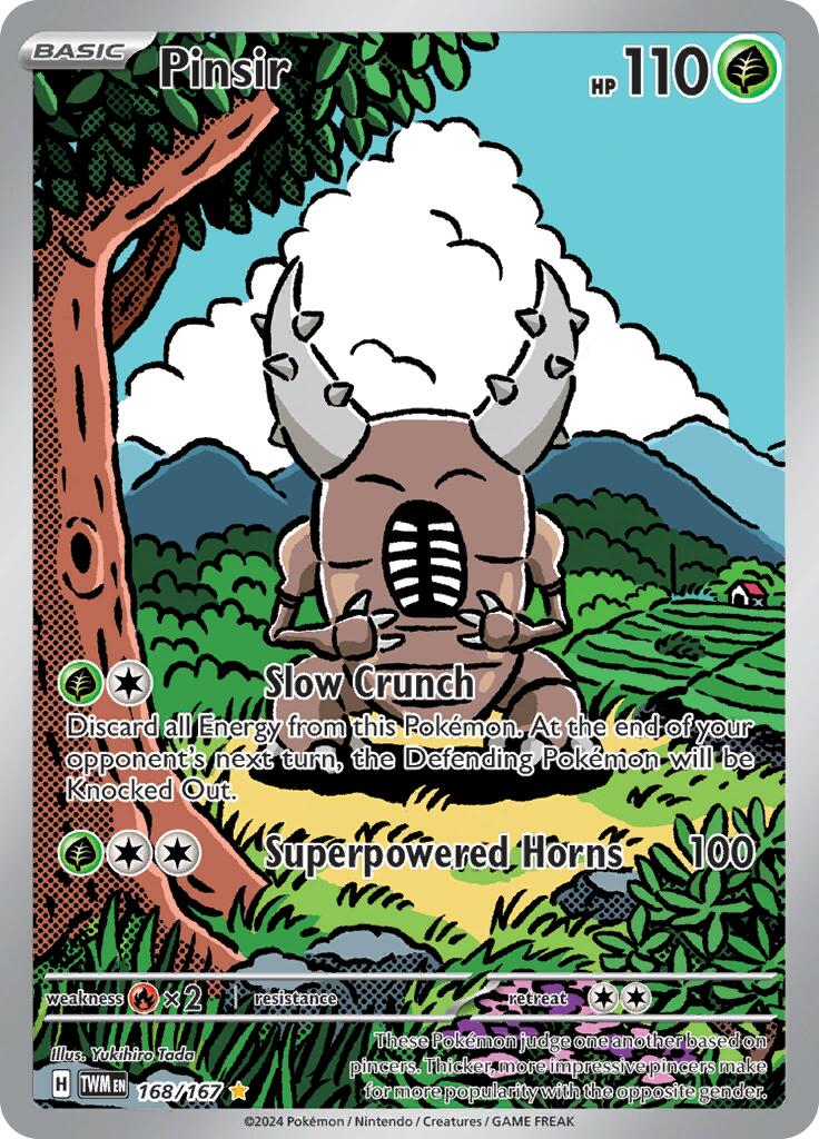 Pinsir (168/167) [Scarlet & Violet: Twilight Masquerade] | Good Games Cannington