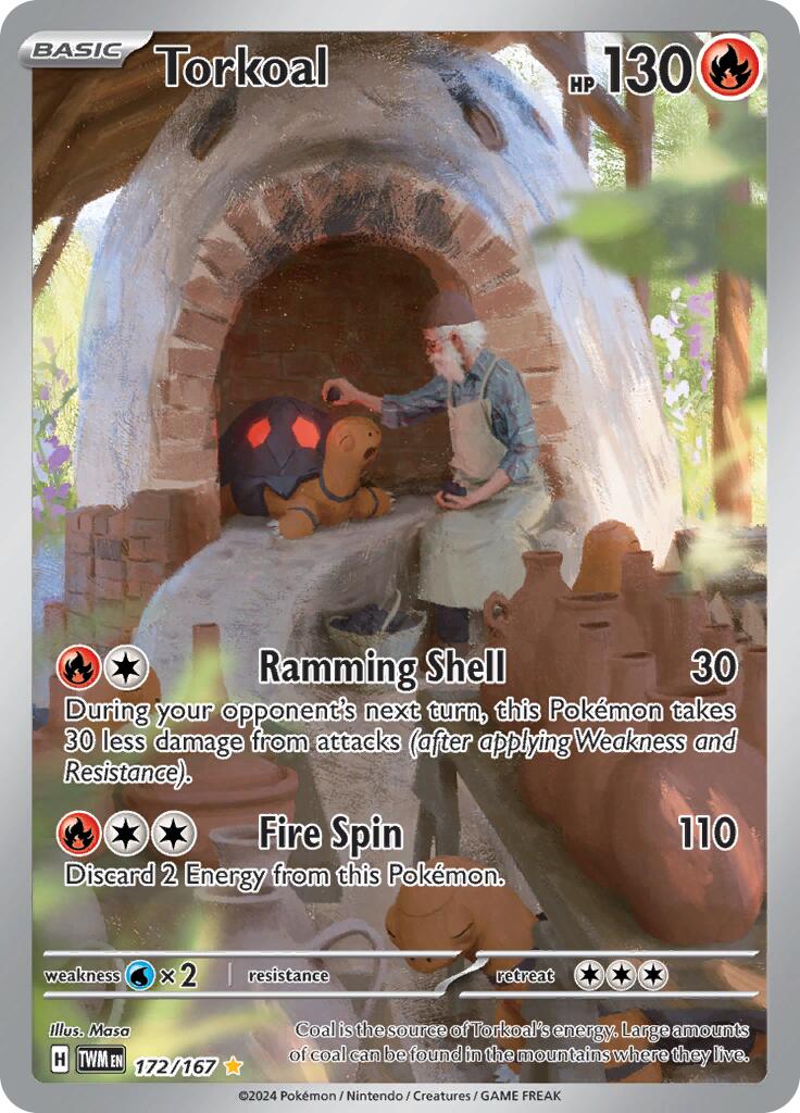 Torkoal (172/167) [Scarlet & Violet: Twilight Masquerade] | Good Games Cannington