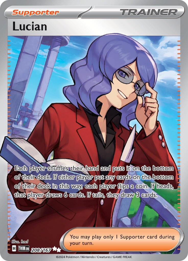 Lucian (208/167) [Scarlet & Violet: Twilight Masquerade] | Good Games Cannington