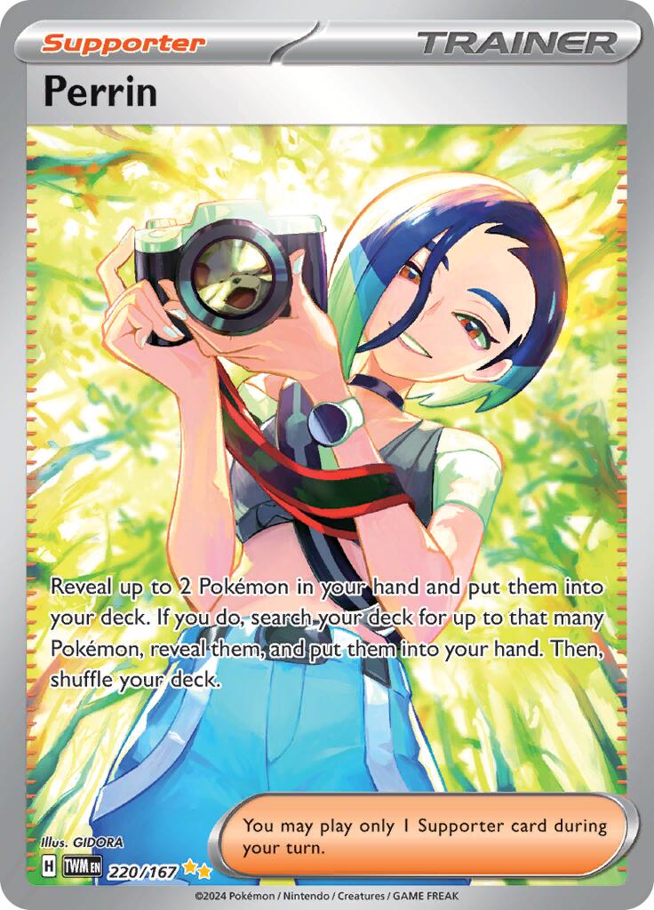 Perrin (220/167) [Scarlet & Violet: Twilight Masquerade] | Good Games Cannington