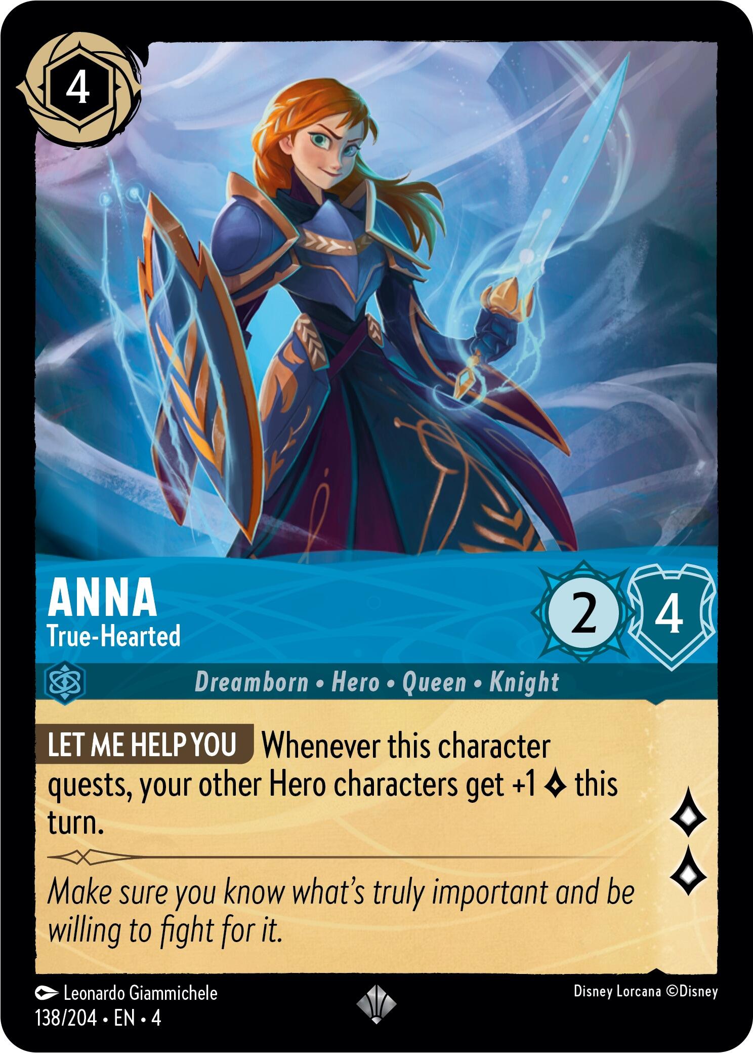 Anna - True-Hearted (138/204) [Ursula's Return] | Good Games Cannington