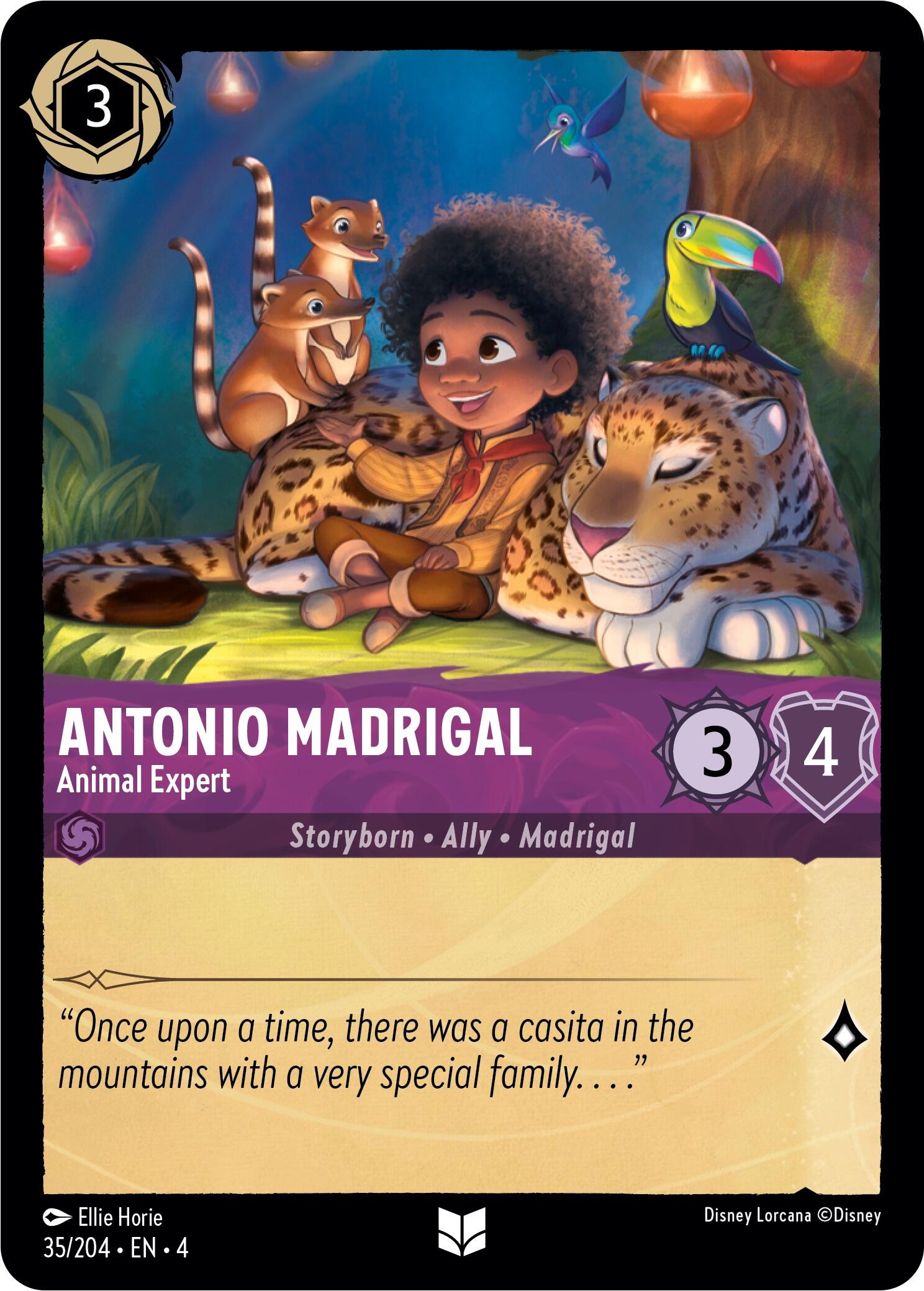 Antonio Madrigal - Animal Expert (35/204) [Ursula's Return] | Good Games Cannington