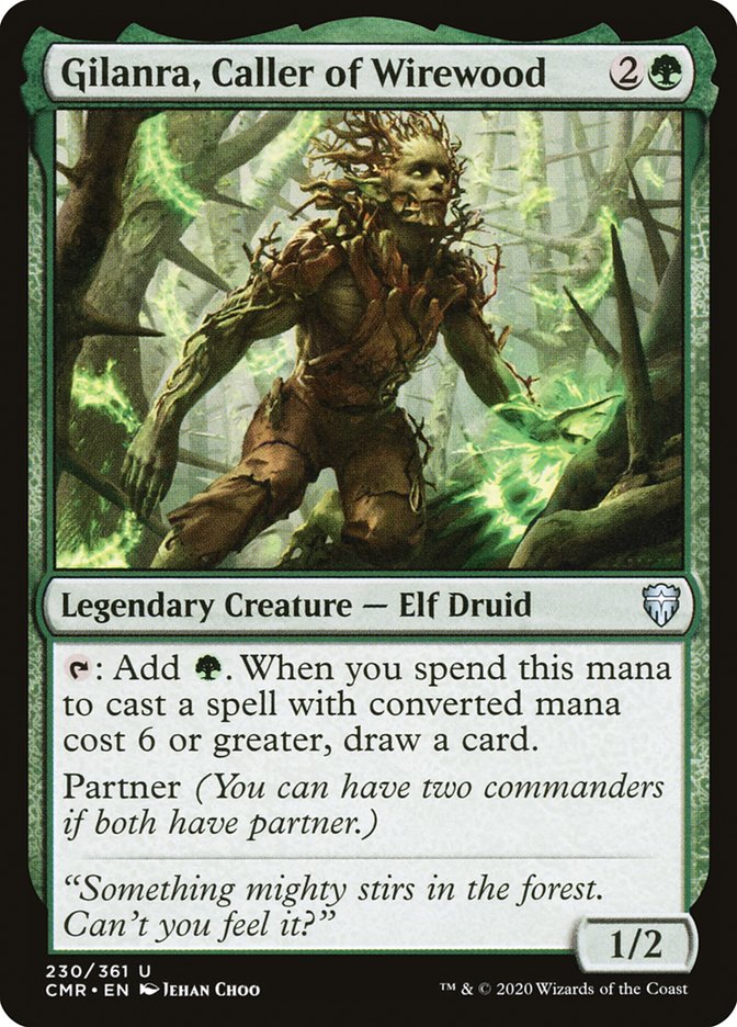 Gilanra, Caller of Wirewood [Commander Legends] | Good Games Cannington