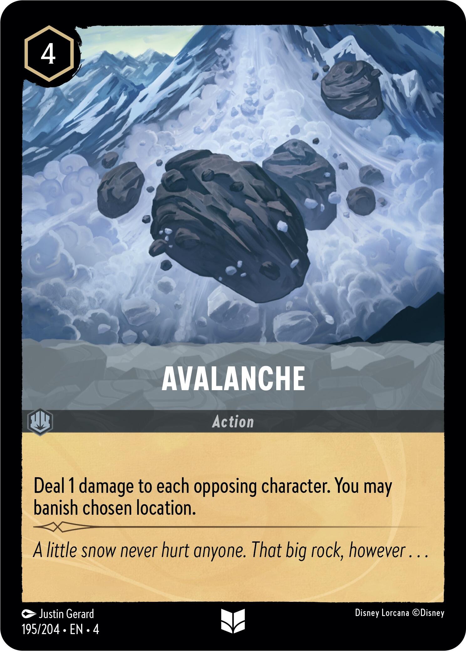 Avalanche (195/204) [Ursula's Return] | Good Games Cannington