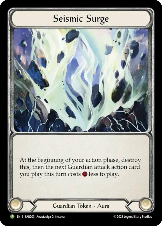 Seismic Surge (Cold Foil) [FAB203] (Promo)  Cold Foil | Good Games Cannington