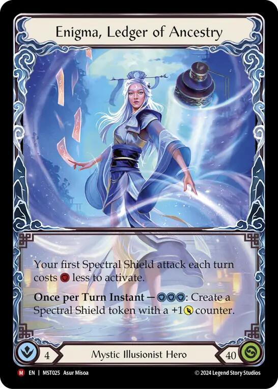 Enigma, Ledger of Ancestry [MST025] (Part the Mistveil) | Good Games Cannington