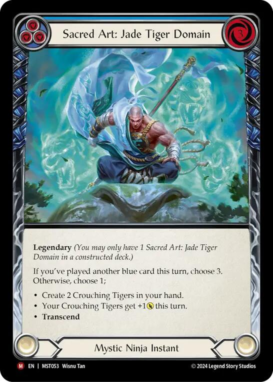 Sacred Art: Jade Tiger Domain // Inner Chi [MST053] (Part the Mistveil) | Good Games Cannington