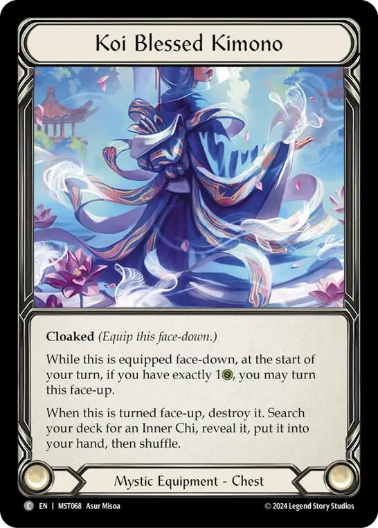 Koi Blessed Kimono [MST068] (Part the Mistveil)  Cold Foil | Good Games Cannington