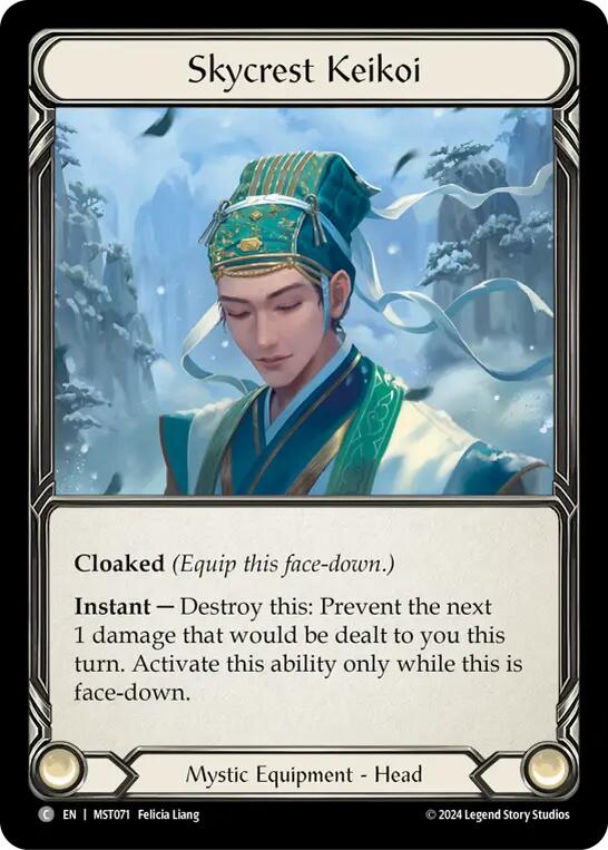 Skycrest Keikoi [MST071] (Part the Mistveil)  Cold Foil | Good Games Cannington