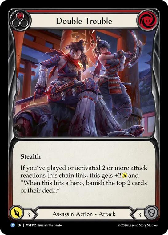 Double Trouble (Red) [MST112] (Part the Mistveil) | Good Games Cannington