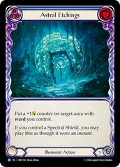 Astral Etchings (Blue) [MST136] (Part the Mistveil) | Good Games Cannington