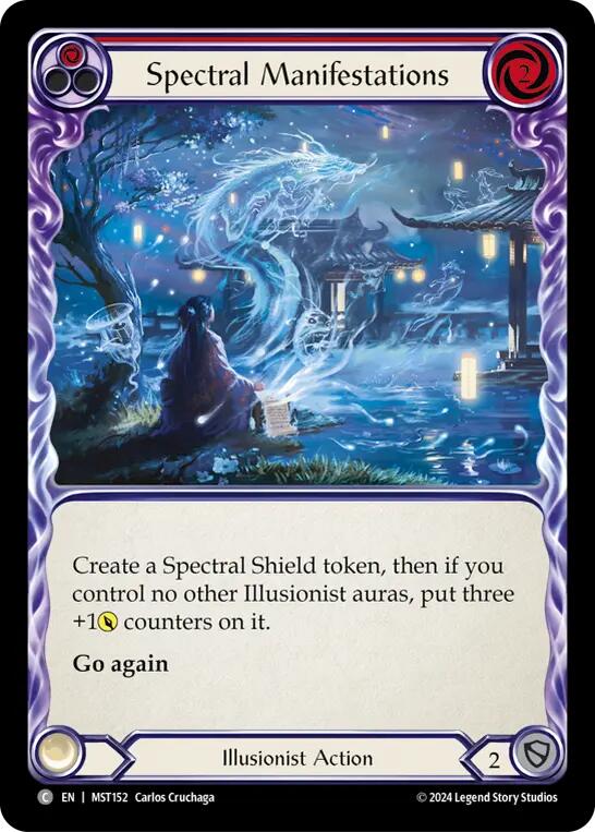 Spectral Manifestations (Red) [MST152] (Part the Mistveil)  Rainbow Foil | Good Games Cannington