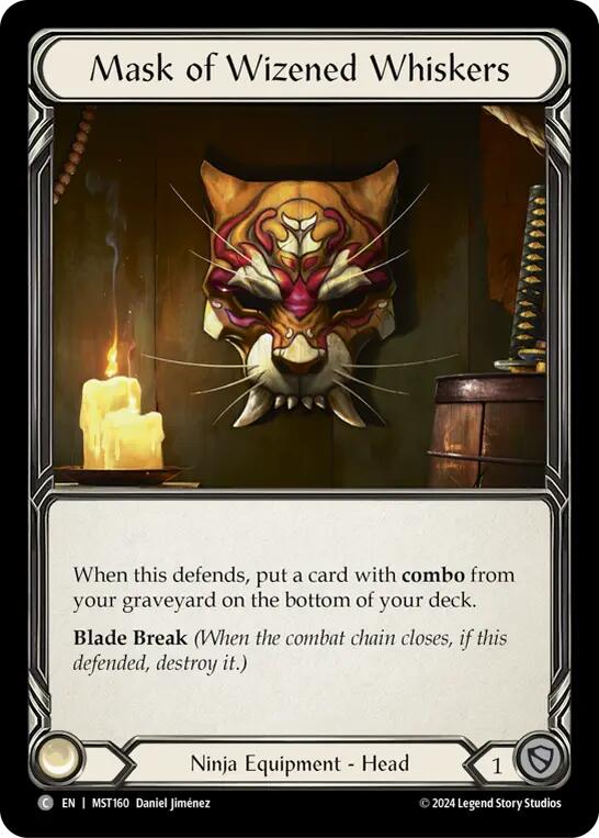 Mask of Wizened Whiskers [MST160] (Part the Mistveil) | Good Games Cannington