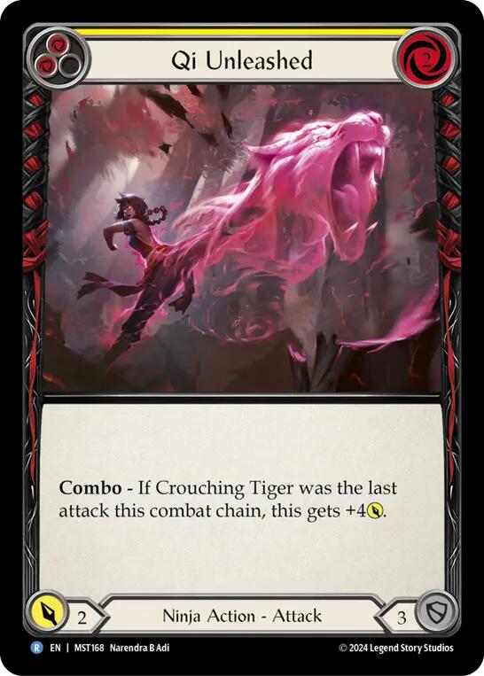 Qi Unleashed (Yellow) [MST168] (Part the Mistveil) | Good Games Cannington