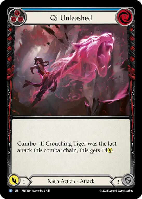 Qi Unleashed (Blue) [MST169] (Part the Mistveil) | Good Games Cannington