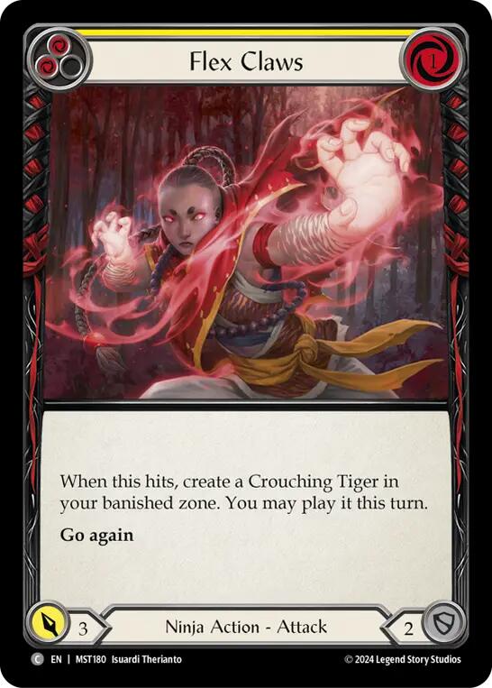 Flex Claws (Yellow) [MST180] (Part the Mistveil) | Good Games Cannington