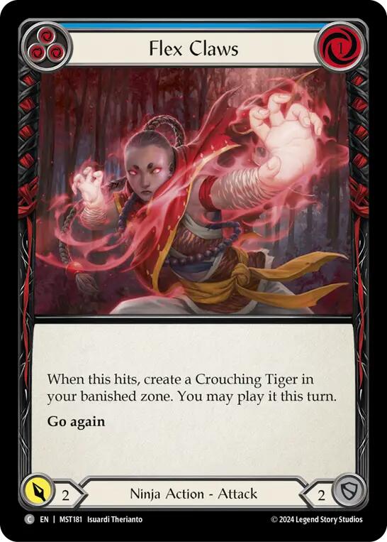 Flex Claws (Blue) [MST181] (Part the Mistveil) | Good Games Cannington