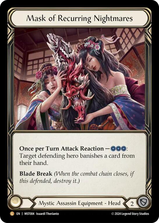 Mask of Recurring Nightmares [MST004] (Part the Mistveil)  Rainbow Foil | Good Games Cannington
