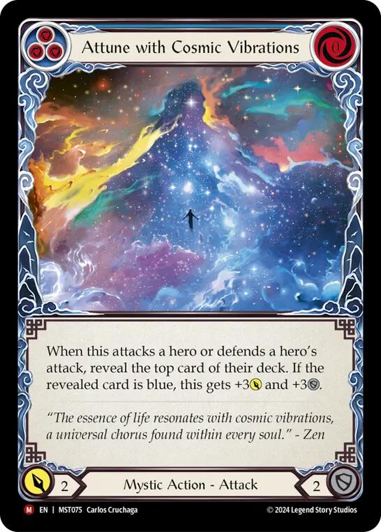 Attune with Cosmic Vibrations [MST075] (Part the Mistveil) | Good Games Cannington