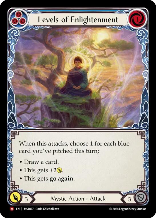 Levels of Enlightenment [MST077] (Part the Mistveil)  Rainbow Foil | Good Games Cannington
