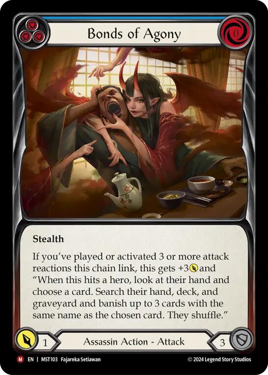Bonds of Agony [MST103] (Part the Mistveil) | Good Games Cannington