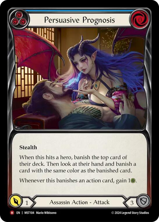 Persuasive Prognosis [MST104] (Part the Mistveil)  Rainbow Foil | Good Games Cannington