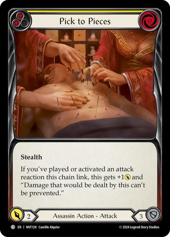 Pick to Pieces (Yellow) [MST128] (Part the Mistveil) | Good Games Cannington