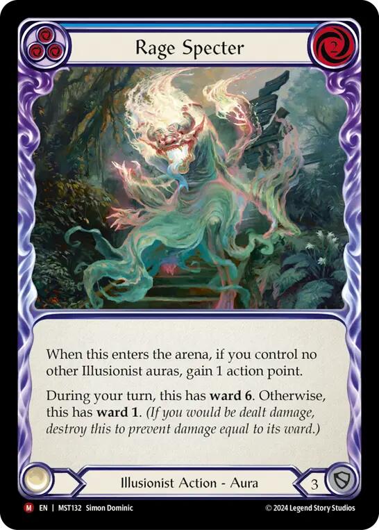 Rage Specter [MST132] (Part the Mistveil)  Rainbow Foil | Good Games Cannington