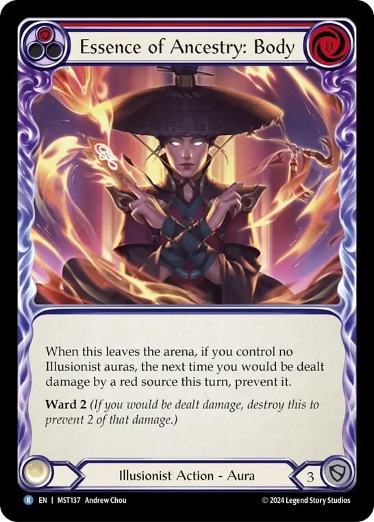 Essence of Ancestry: Body [MST137] (Part the Mistveil)  Rainbow Foil | Good Games Cannington