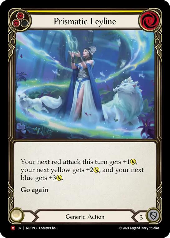 Prismatic Leyline [MST193] (Part the Mistveil)  Rainbow Foil | Good Games Cannington