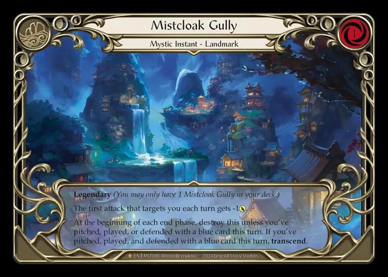 Mistcloak Gully // Inner Chi [MST000] (Part the Mistveil)  Rainbow Foil | Good Games Cannington