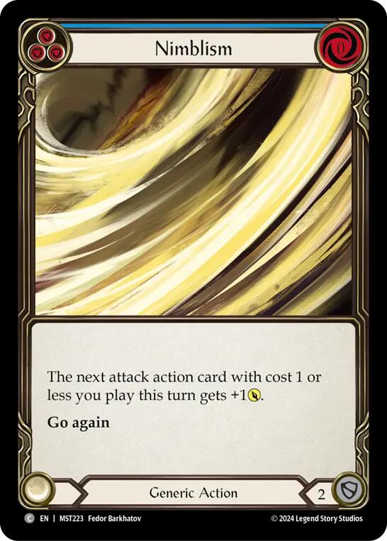 Nimblism (Blue) [MST223] (Part the Mistveil) | Good Games Cannington